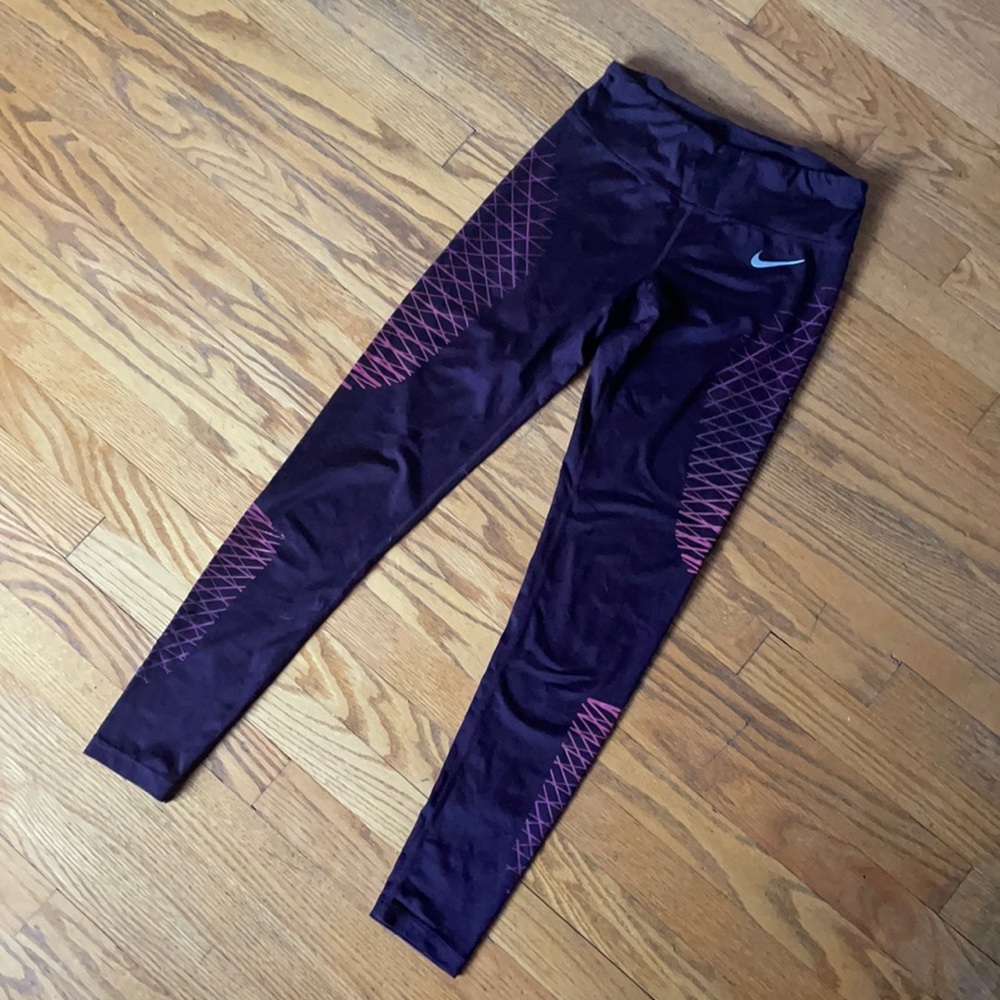 Nike purple athletic pants